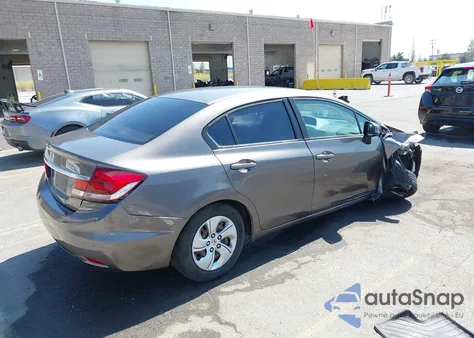 2013 Honda Civic Lx из США, поврежденный, VIN 19XFB2F55DE203322